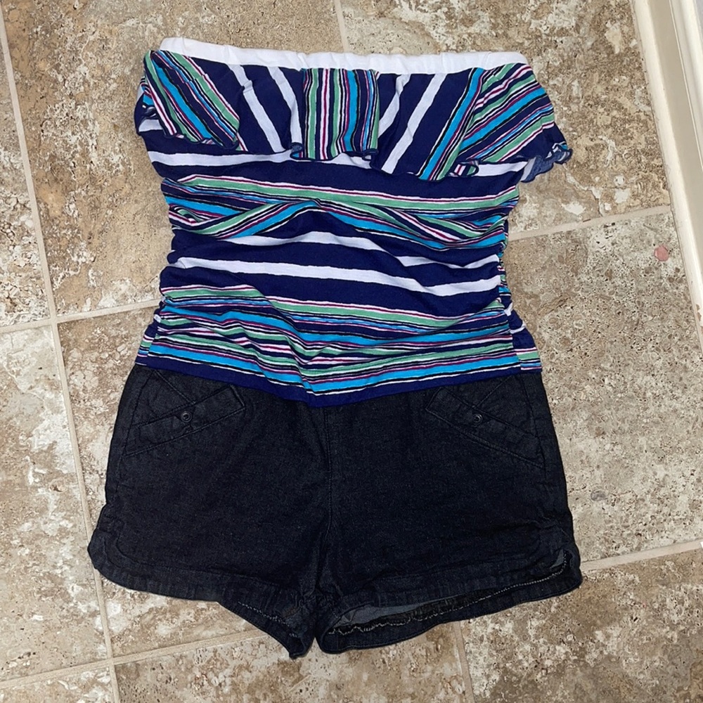 Women’s Junior shorts sleeveless romper
